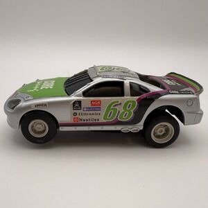 Artin Express Chase Slot Racing Silver Race Car 1:43 Core #68 Untested